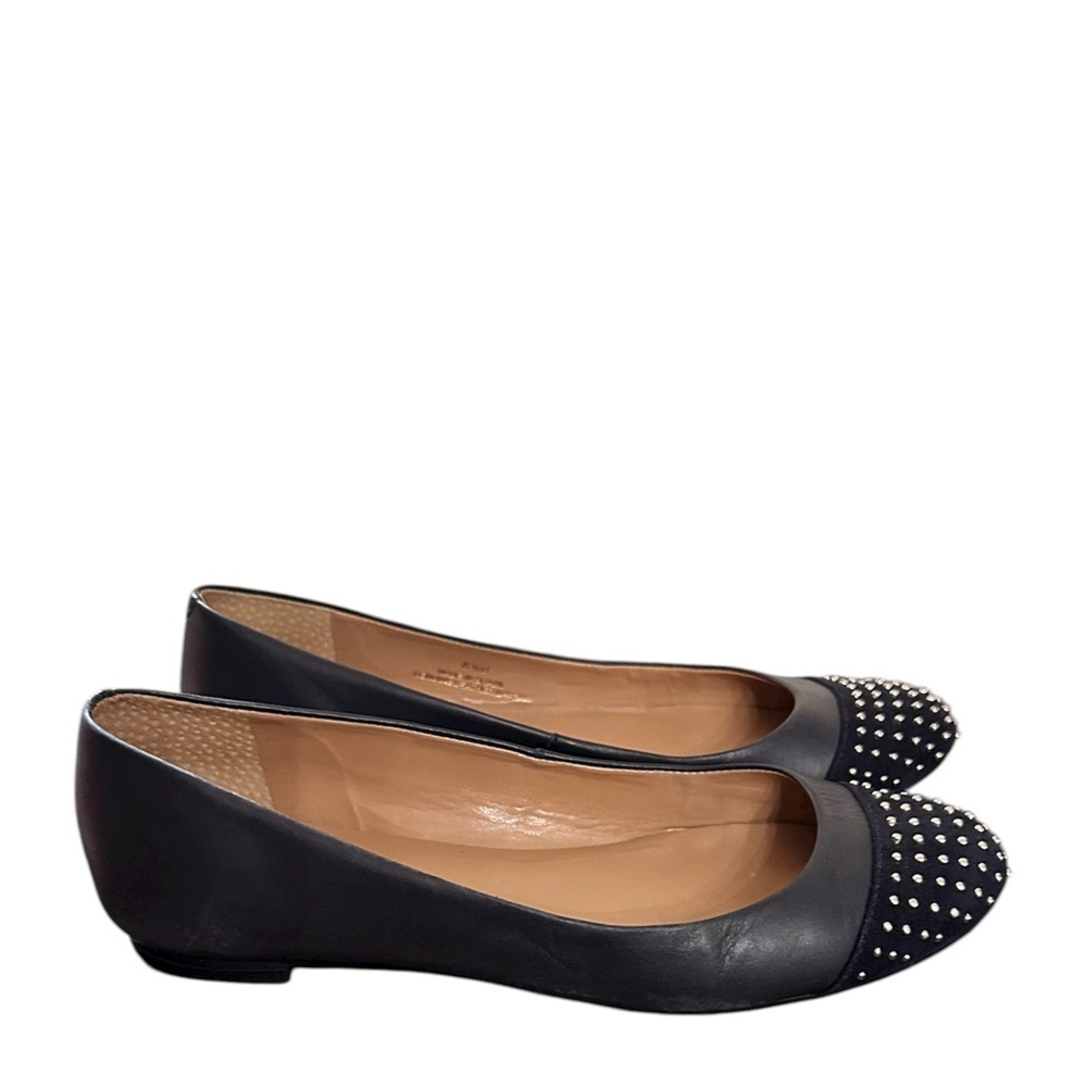 EUC Talbots Black Studded Women's Flats - Picture 2 of 3